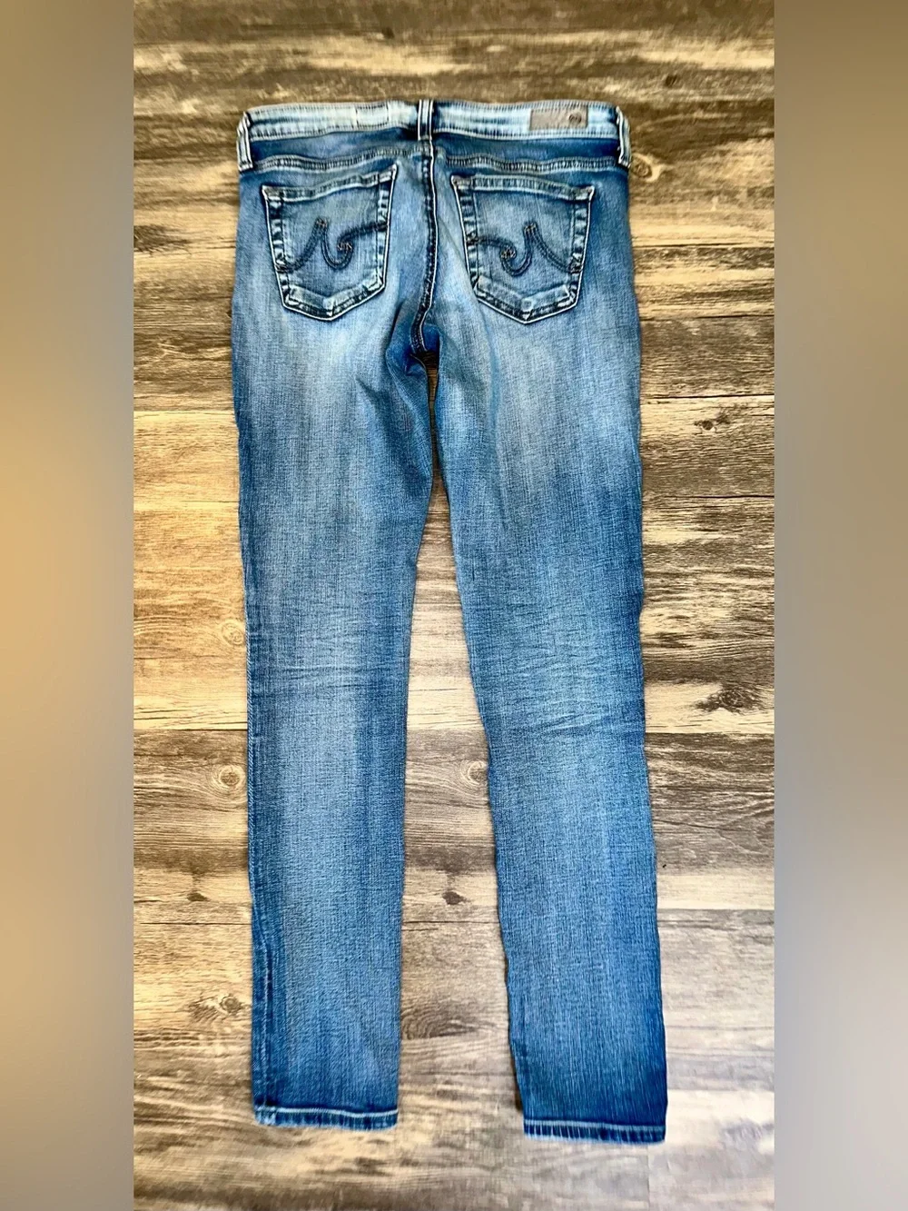 AG Adriano Goldschmied The Legging Ankle Jeans Women’s 27R Super Skinny Blue